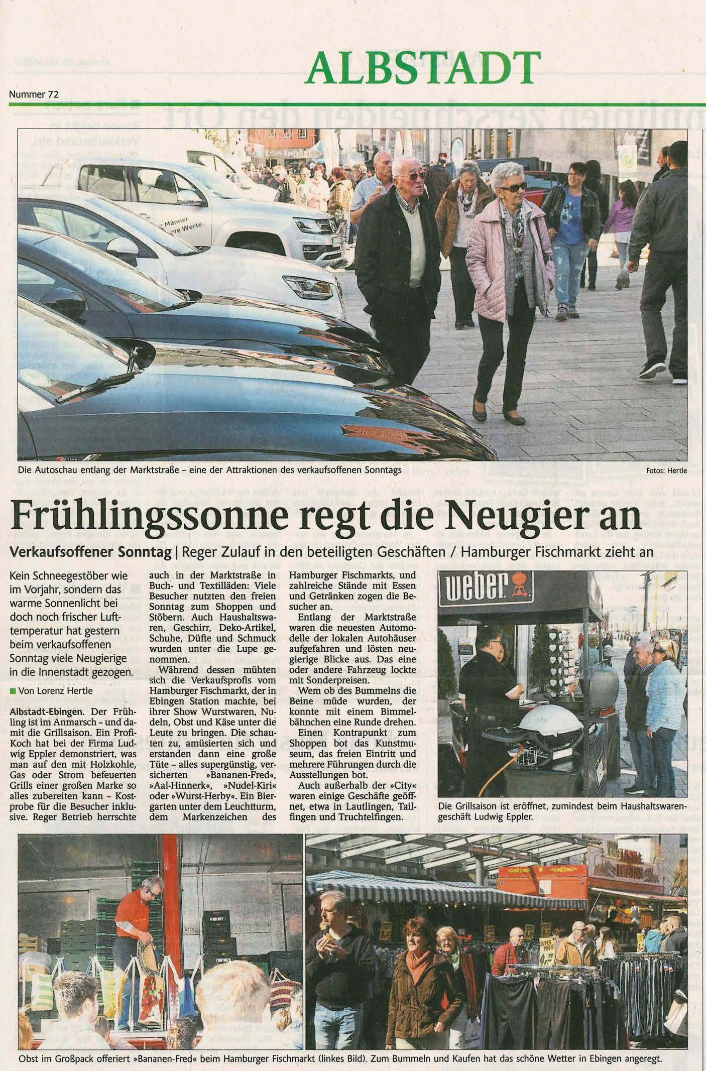Schwabo 27 3 17 Verkaufsoffener Sonntag